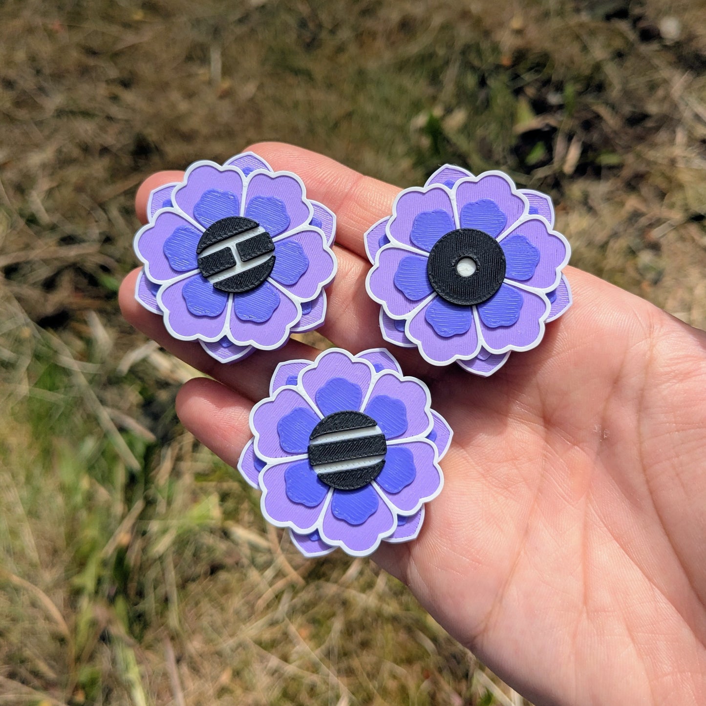 Purple Arirang Flower Lightstick Topper