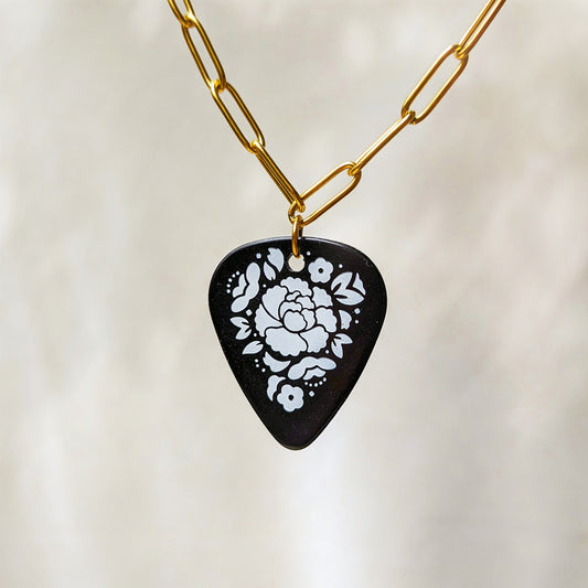 D-Day Tour Guitar Pick Necklace (Link)