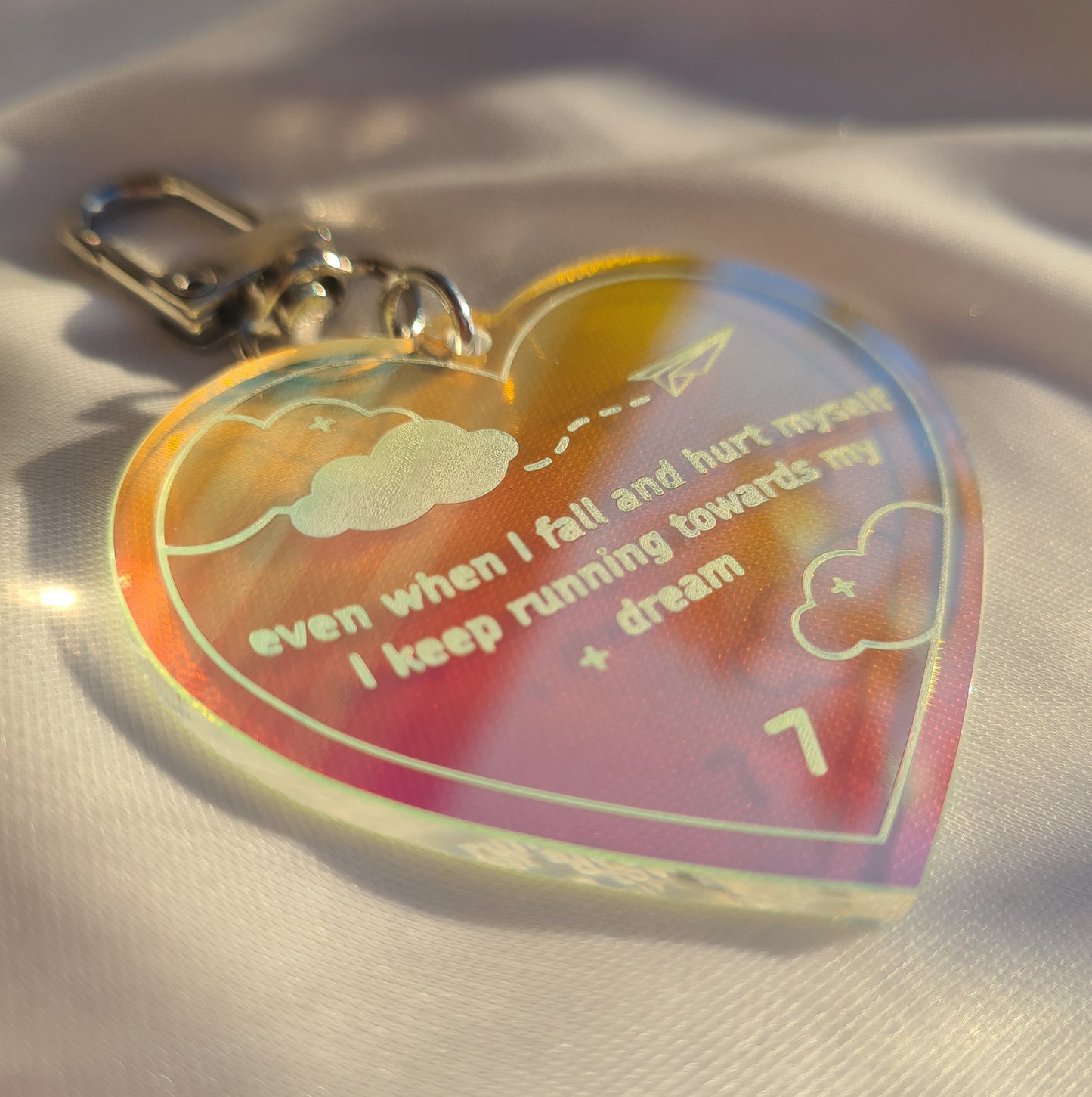 Young Forever Keychain
