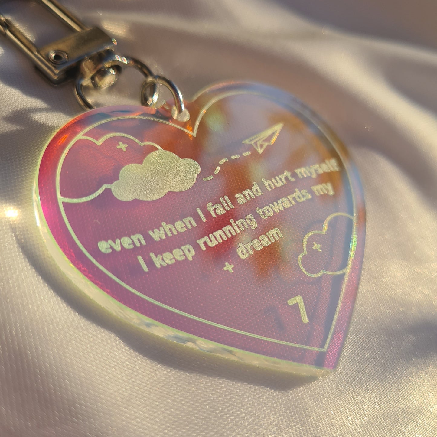 Young Forever Keychain
