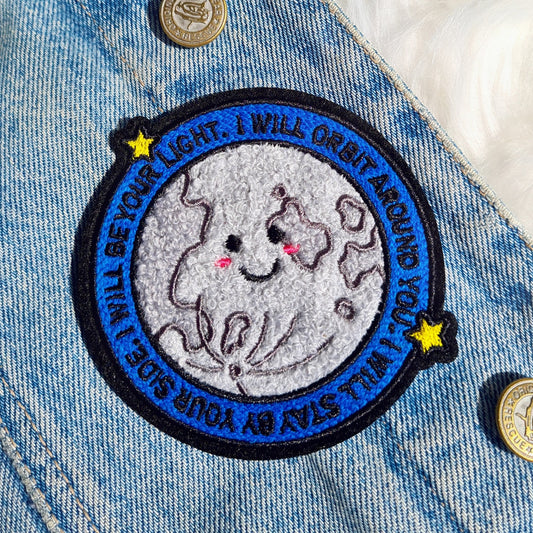 Moon Iron-On Patch