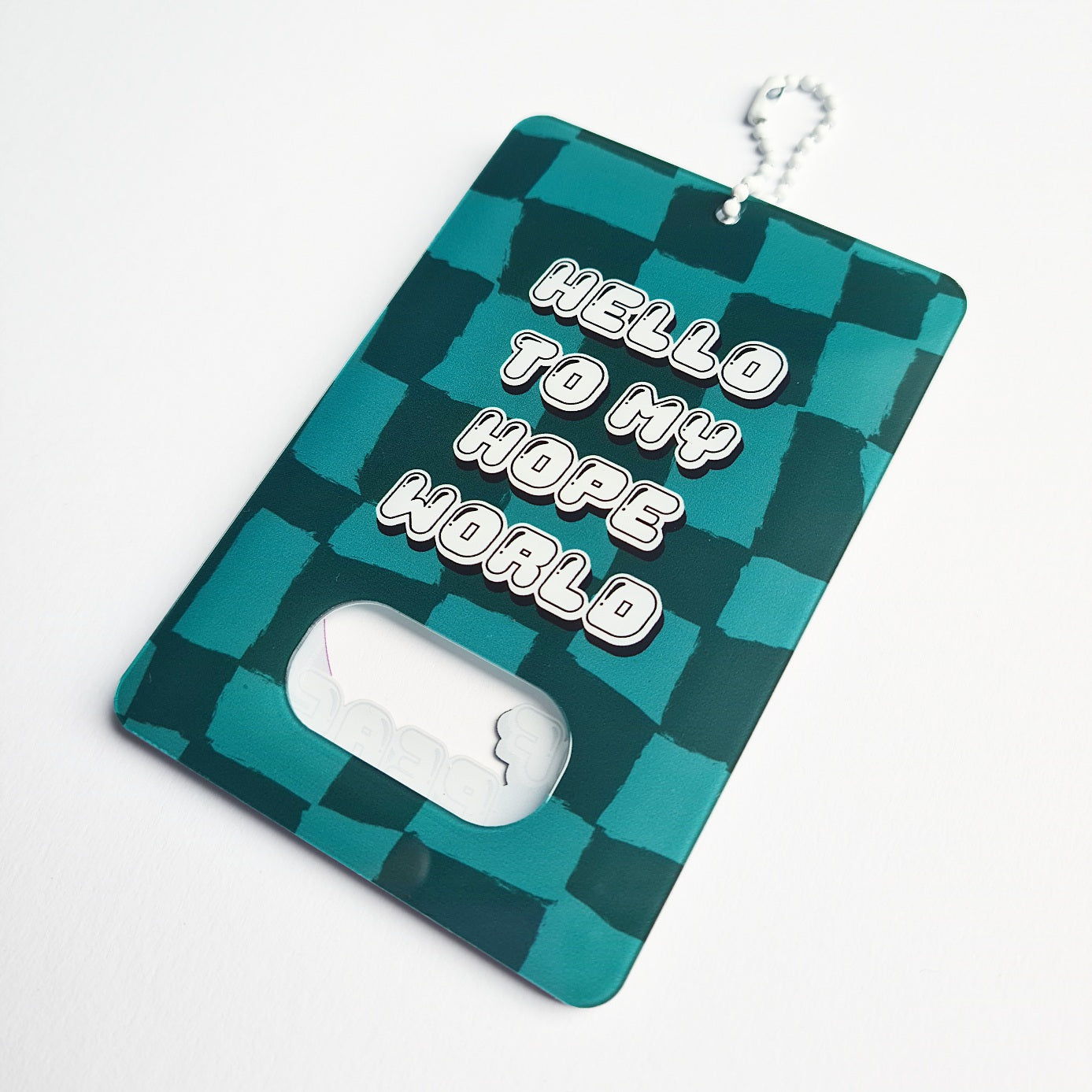My Piece Of Peace Acrylic Photocard Holder