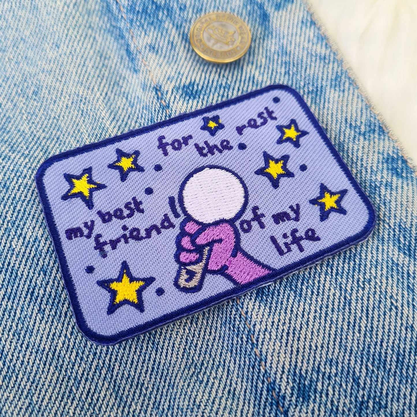 For Youth Iron-On Patch