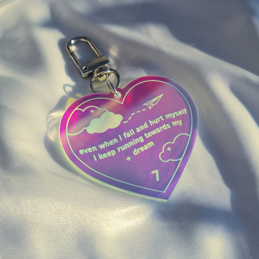 Young Forever Keychain